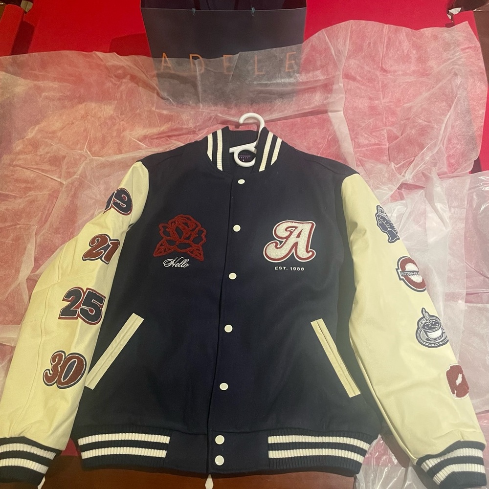 COPY - Adele Unisex Letterman Jacket